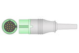 Spacelabs Compatible ECG Trunk cable - 3 Leads - Pluscare Medical LLC