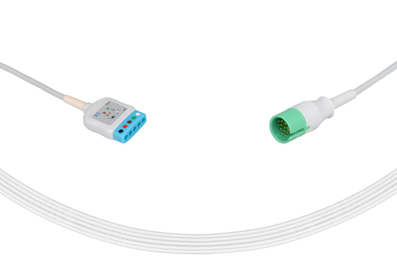Spacelabs Compatible ECG Trunk Cables 5 Leads,Din Style 5-pin