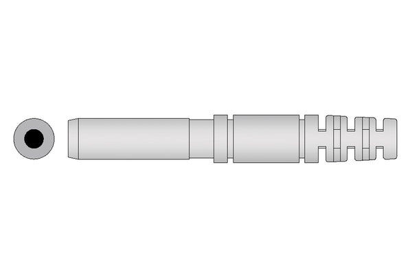 Din Compatible Reusable ECG Lead Wire - 5 Leads Neonate Grabber - Pluscare Medical LLC