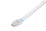 Datex Compatible Reusable ECG Lead Wire - 3 Leads Grabber - Pluscare Medical LLC