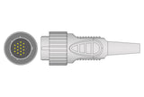 Kenz Compatible One Piece Reusable EKG Cable - 3mm Needle - Pluscare Medical LLC