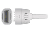 Nihon Kohden Compatible One Piece Reusable EKG Cable - Grabber - Pluscare Medical LLC