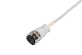 Quinton Compatible One Piece Reusable EKG Cable - 4mm Banana - Pluscare Medical LLC