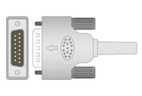 Philips Compatible One Piece Reusable EKG Cable - Snap - Pluscare Medical LLC