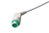 MECG Compatible ECG Trunk cable - 3 Leads/Marquette 5-pin(RA/LA/LL) - Pluscare Medical LLC