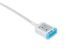 Marquette Compatible ECG Trunk cable - 5 Leads/Marquette 5-pin(RL/RA/LA/LL/V) - Pluscare Medical LLC