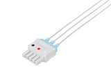 Mindray Compatible Reusable ECG Lead Wire - 3 Leads Grabber - Pluscare Medical LLC