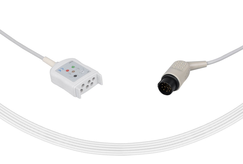 Nihon Kohden Compatible ECG Trunk Cables 5 Leads,Nihon Kohden 6-pin