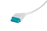 Nihon Kohden Compatible ECG Trunk cable - 6 Leads - Pluscare Medical LLC