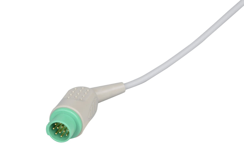 Fukuda Compatible ECG Trunk cable - 5 Leads/Siemens 5-pin - Pluscare Medical LLC