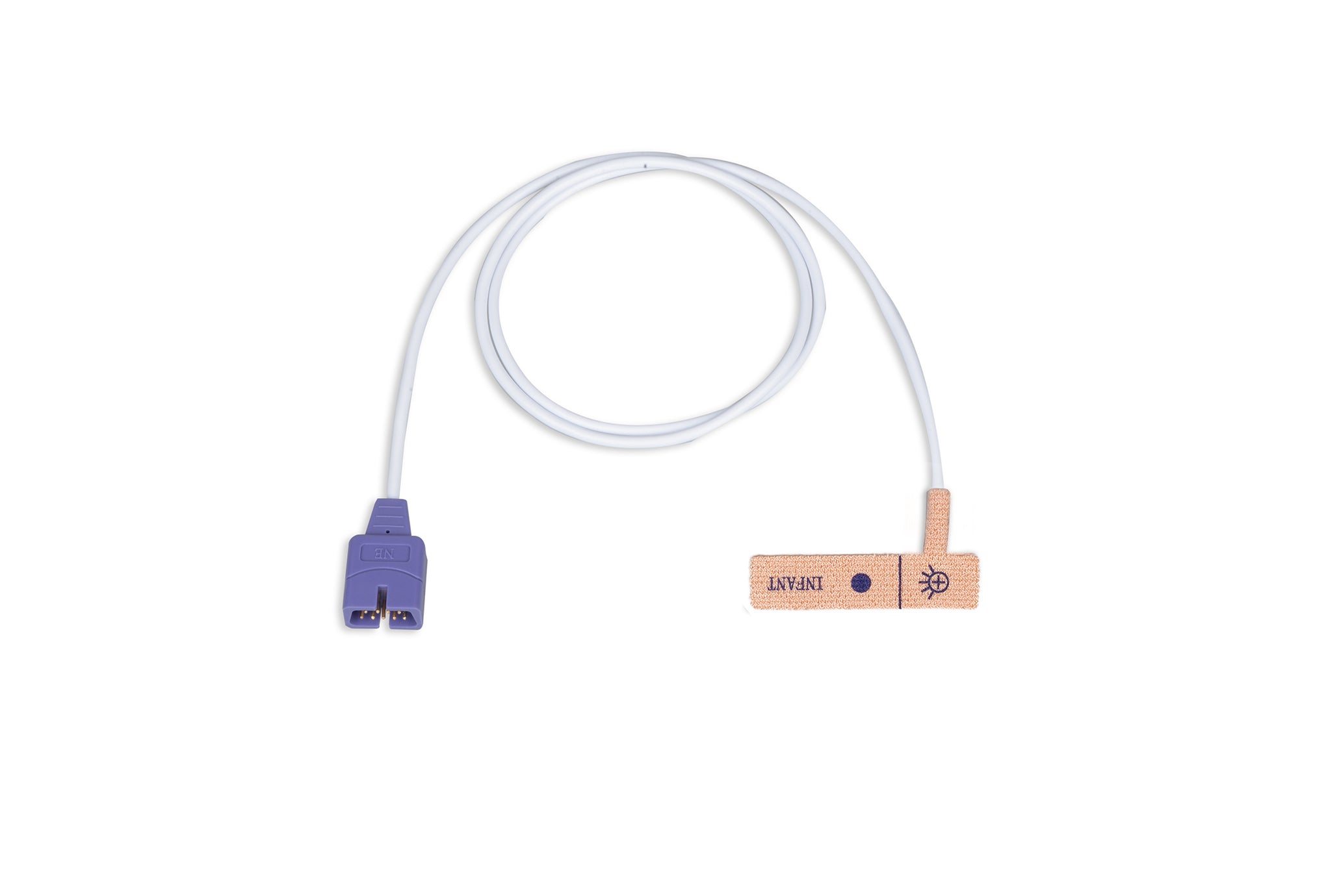 Nellcor-OXIMAX Compatible Disposable SpO2 Sensor Stretch Fabric ...