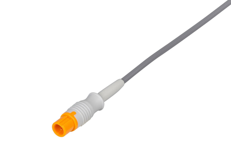 Mindray Compatible Temperature Adapter Cable - Female Mono Plug Connector 10ft - Pluscare Medical LLC