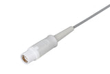 Siemens Compatible Temperature Adapter Cable - Rectangular Dual Pin Connector 10ft - Pluscare Medical LLC