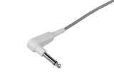 YSI400 Compatible Temperature Adapter Cable - Female Mono Plug Connector 90??10ft - Pluscare Medical LLC