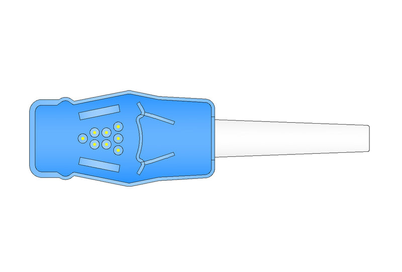 GE OxyTip+ Compatible Reusable SpO2 Sensor 3.6ft  - Pediatric Finger - Pluscare Medical LLC