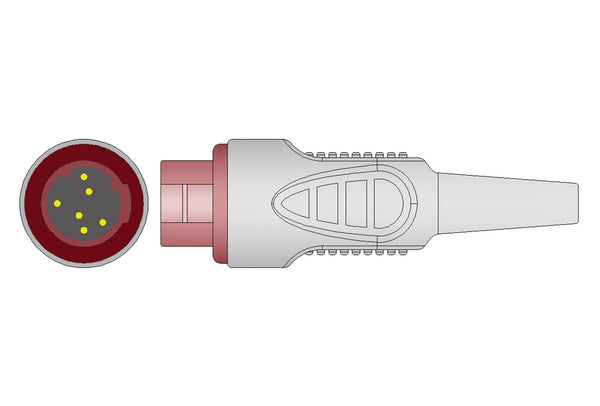 Kontron Compatible Reusable SpO2 Sensor 10ft  - Pediatric Finger - Pluscare Medical LLC