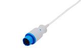 Bruker Compatible Reusable SpO2 Sensor 10ft  - Pediatric Finger - Pluscare Medical LLC