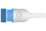 Marquette-OXIMAX Compatible Reusable SpO2 Sensor 10ft  - Pediatric Soft - Pluscare Medical LLC