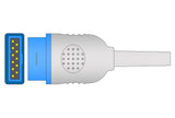 Marquette Compatible Reusable SpO2 Sensor 10ft  - Pediatric Soft - Pluscare Medical LLC