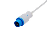 Bruker Compatible Reusable SpO2 Sensor 10ft  - Pediatric Soft - Pluscare Medical LLC