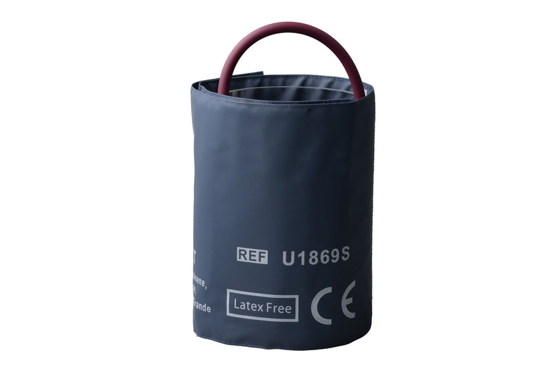 Reusable NIBP Cuffs With Inflation Bag - Single Tube Large Adult 33-47cm - Pluscare Medical LLC