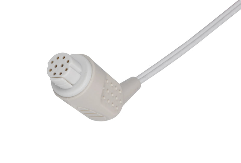 Datex Compatible Reusable SpO2 Sensor 10ft  - Neonatal Wrap - Pluscare Medical LLC