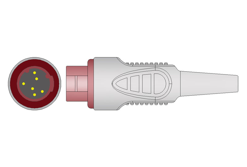 Kontron Compatible Reusable SpO2 Sensor 10ft  - Neonatal Wrap - Pluscare Medical LLC