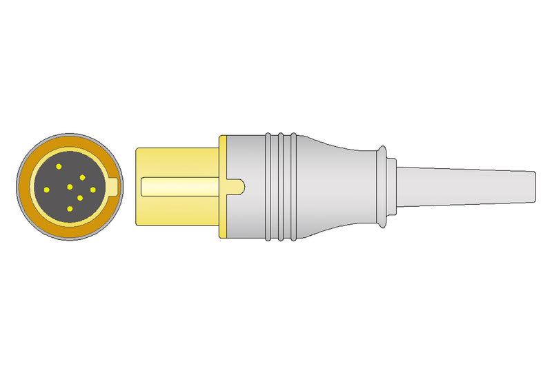 GE-Hellige Compatible Reusable SpO2 Sensor 10ft  - Neonatal Wrap - Pluscare Medical LLC