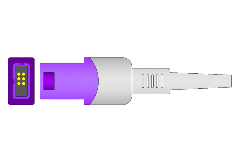 Lohmeier Compatible Reusable SpO2 Sensor 10ft  - Neonatal Wrap - Pluscare Medical LLC