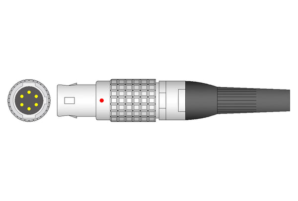 Nonin Compatible Reusable SpO2 Sensor 10ft  - Adult Finger - Pluscare Medical LLC