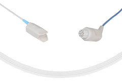 Datex Compatible Reusable SpO2 Sensors 10ft  Adult Finger