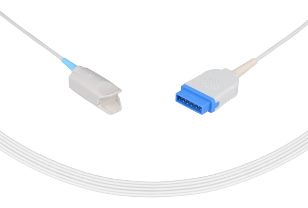 GE Datex-Ohmeda Compatible Reusable SpO2 Sensors 10ft  Adult Finger