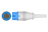 Comen Compatible Reusable SpO2 Sensor 10ft  - Adult Finger - Pluscare Medical LLC