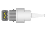 GE Ohmeda TruSat Compatible Reusable SpO2 Sensor 10ft  - Adult Finger - Pluscare Medical LLC