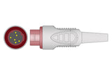 Kontron Compatible Reusable SpO2 Sensor 10ft  - Adult Soft - Pluscare Medical LLC