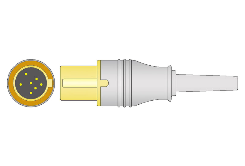 GE-Hellige Compatible Reusable SpO2 Sensor 10ft  - Adult Soft - Pluscare Medical LLC