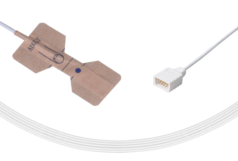 Novametrix Compatible Disposable SpO2 Sensor Adhesive Textile - AS110 Adult (>40Kg) Box of 24pcs