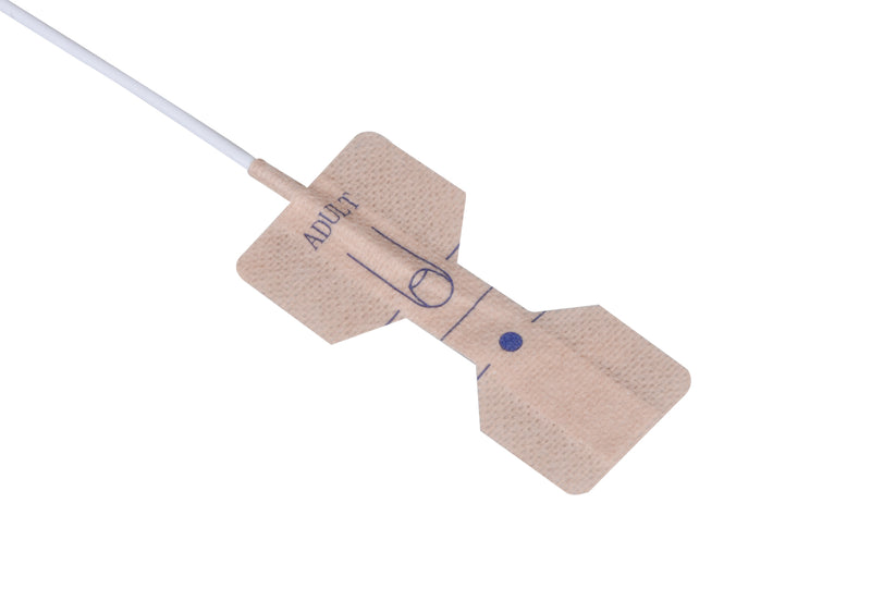 CSI Compatible Disposable SpO2 Sensor Adhesive Textile - Adult (>40Kg) Box of 24pcs - Pluscare Medical LLC