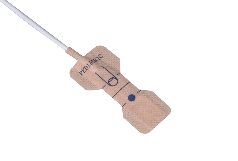 Nellcor-OXIMAX Compatible Disposable SpO2 Sensor Adhesive Textile - Pediatric (10-50Kg) Box of 24pcs - Pluscare Medical LLC