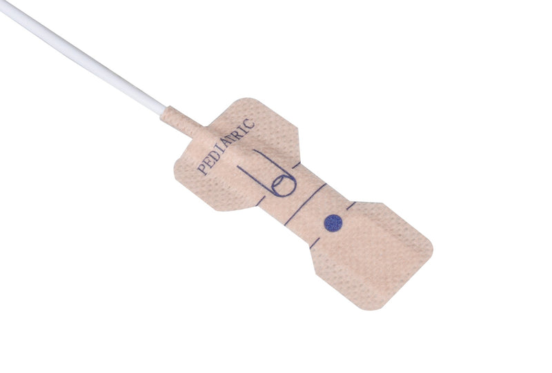 Digital Tech Compatible Disposable SpO2 Sensor Adhesive Textile  - Pediatric (10-50Kg) Box of 24pcs - Pluscare Medical LLC