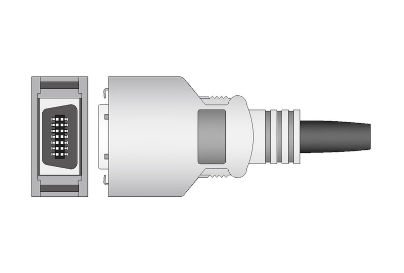 Masimo Compatible SpO2 Interface Cable  - 10ft - Pluscare Medical LLC