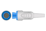 Nihon Kohden Compatible Reusable SpO2 Sensor 10ft  - All types of patients Multi-site - Pluscare Medical LLC