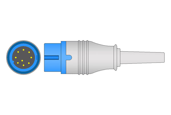 Biolight Compatible Reusable SpO2 Sensor 10ft  - All types of patients Multi-site - Pluscare Medical LLC