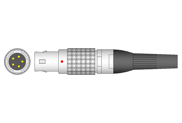 Mindray Compatible Reusable SpO2 Sensor 10ft  - All types of patients Multi-site - Pluscare Medical LLC