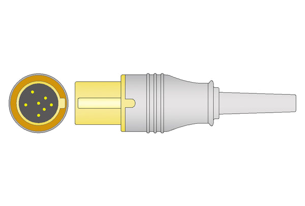 GE-Hellige Compatible Reusable SpO2 Sensor 10ft  - All types of patients Multi-site - Pluscare Medical LLC