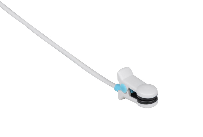 Nellcor-OXIMAX Compatible Reusable SpO2 Sensor 3.6ft  - Adult Ear Clip - Pluscare Medical LLC