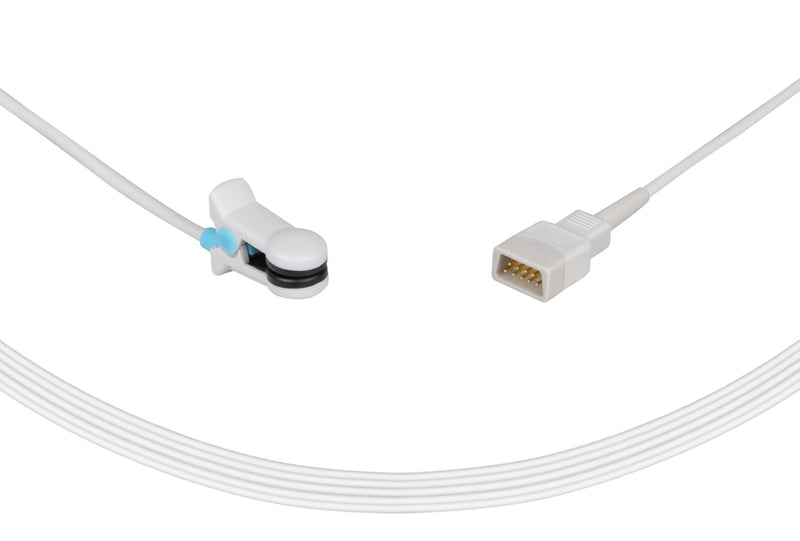 Datex Compatible Reusable SpO2 Sensors 3.6ft  Adult Ear Clip