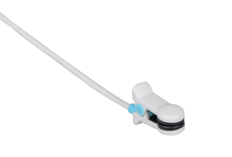 Datex Compatible Reusable SpO2 Sensor 3.6ft  - Adult Ear Clip - Pluscare Medical LLC