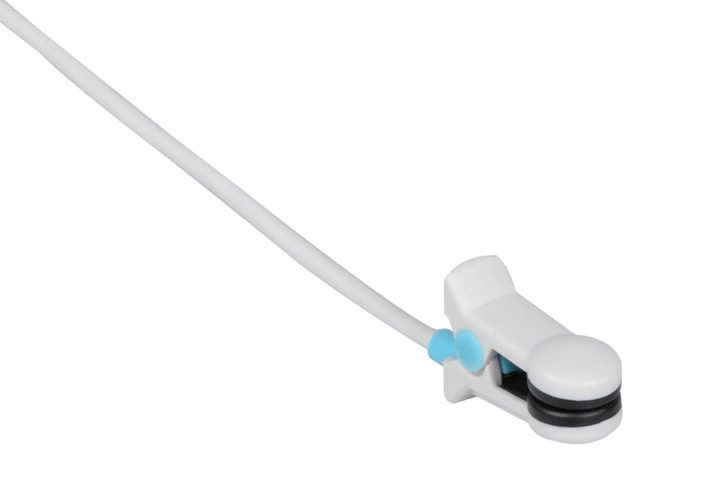Masimo Compatible Reusable SpO2 Sensor 10ft  - Adult Ear Clip - Pluscare Medical LLC