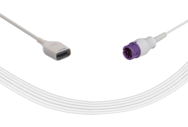 Mindray RD Rainbow SET SpO2 Interface Cable - Male 8-pin Round Connector - Pluscare Medical LLC